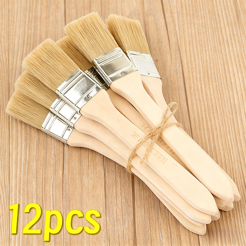 Furniture Joint Hardware - 1-24 Buah Set Kuas Cat Profesional