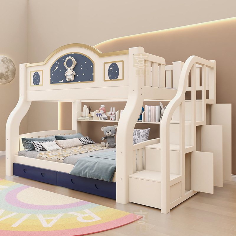 Furniture Hardware Lowes - Tempat tidur kayu solid dua tingkat