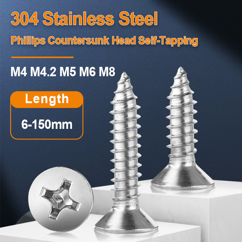 Furniture Ka Hardware - Sekrup Self Tapping Phillips Countersunk Baja