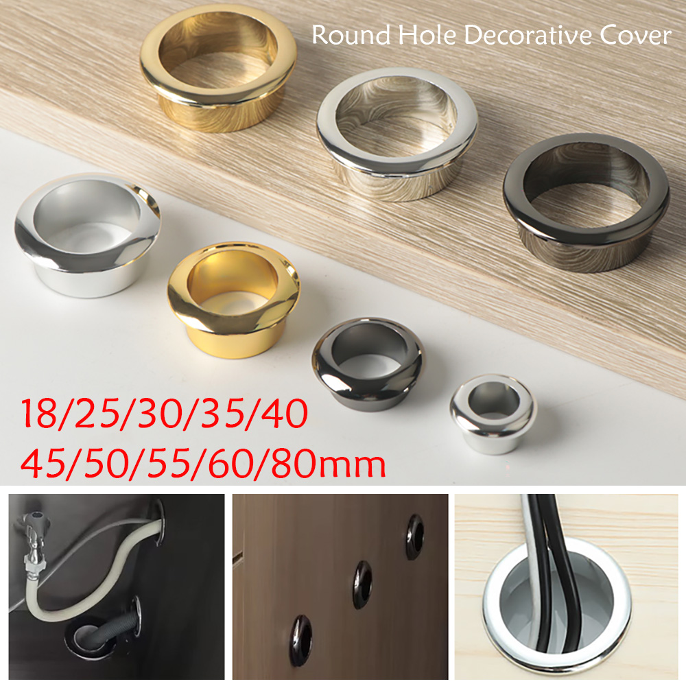 Furniture Hardware Outlet - Penutup Kabel Meja 18-80mm, Lubang Kabel