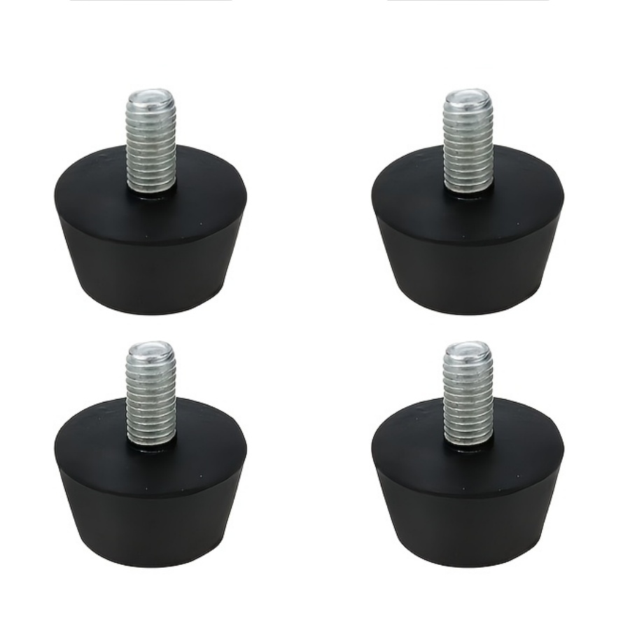 Furniture Hardware Feet - 4 Buah Bantalan Kaki Karet Yang