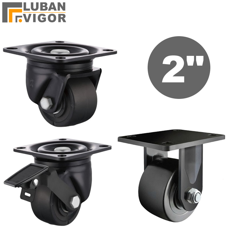 Furniture Hardware Lowes - Roda kastor rendah 300KG 2 inci