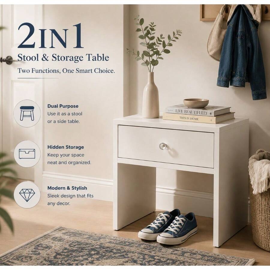 Bangku Penyimpanan & Meja Samp - Furniture Joint Hardware ulasan dan harga