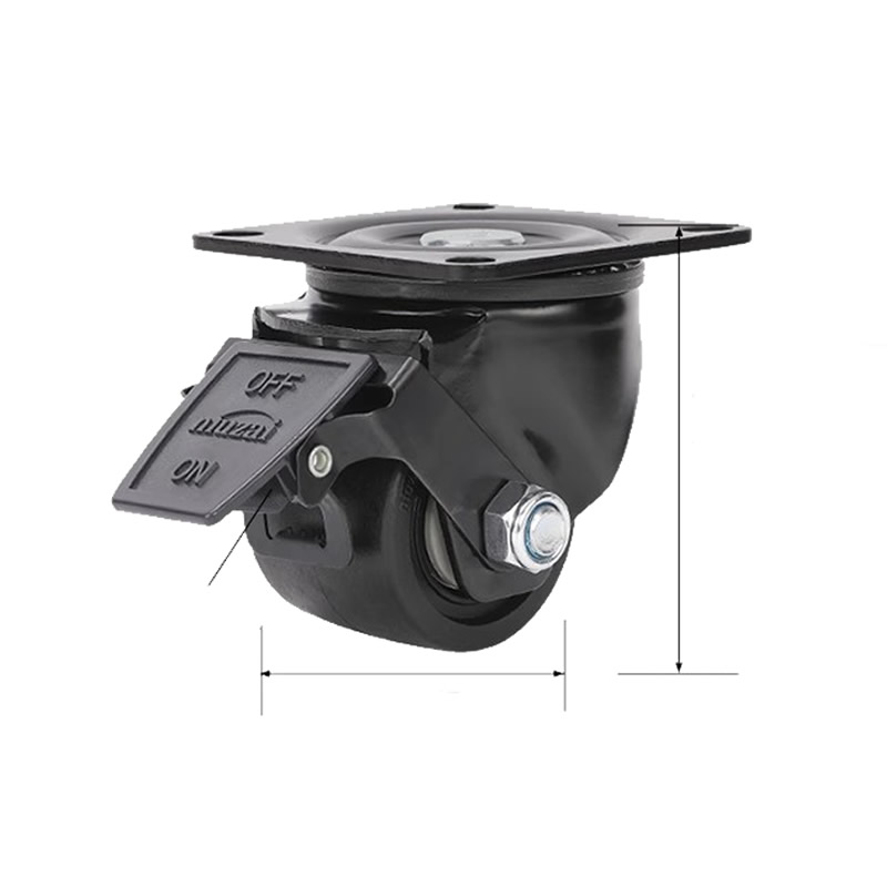 Roda kastor pusat rendah 300KG - Furniture Hardware Lowes ulasan dan harga