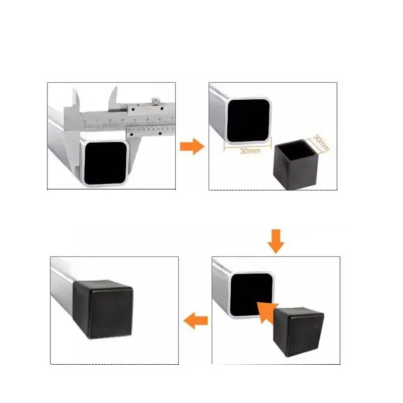 4-16 Buah Penutup Kaki Kursi A - Furniture Hardware Feet ulasan dan harga