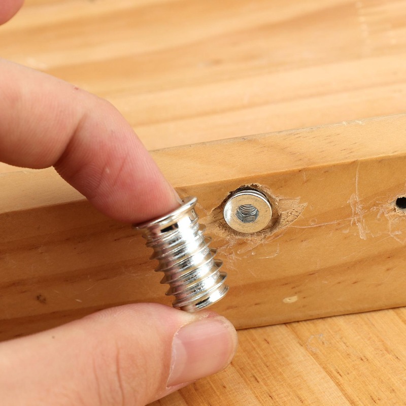 10/50x Sisipan Berulir Mur Kay - Furniture Hardware Threaded Inserts ulasan dan harga