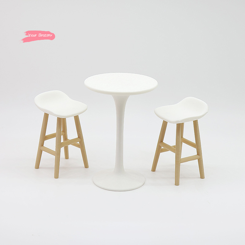 Set Meja Bundar Berkaki Tinggi - Furniture Hardware Feet ulasan dan harga