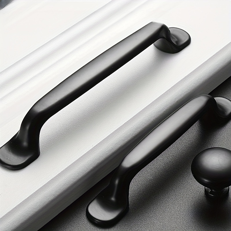 4 Buah Pegangan Hitam untuk Fu - Restoration Hardware Furniture Used ulasan dan harga