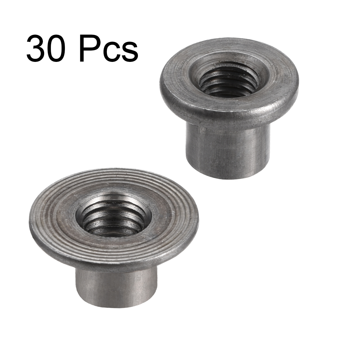 30Pcs M8 M10 Baut Dasar Bulat  - Furniture Hardware Threaded Inserts ulasan dan harga