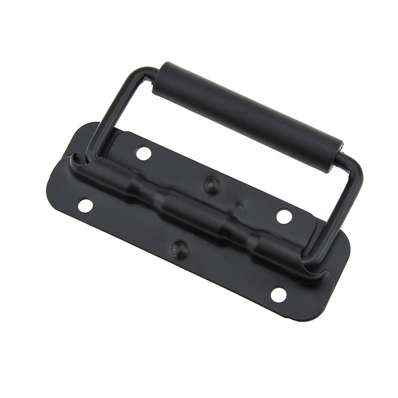 1 buah bagasi hitam gagang peg - Furniture Hardware Restoration ulasan dan harga