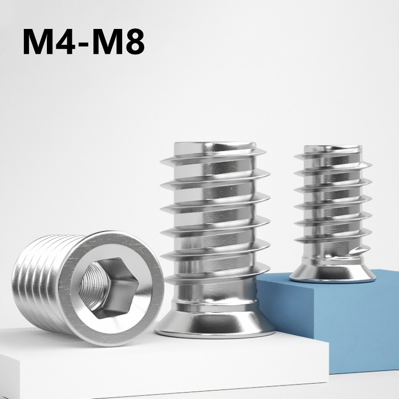Mur Baut Soket Hexagonal Baja  - Furniture Hardware Threaded Inserts ulasan dan harga