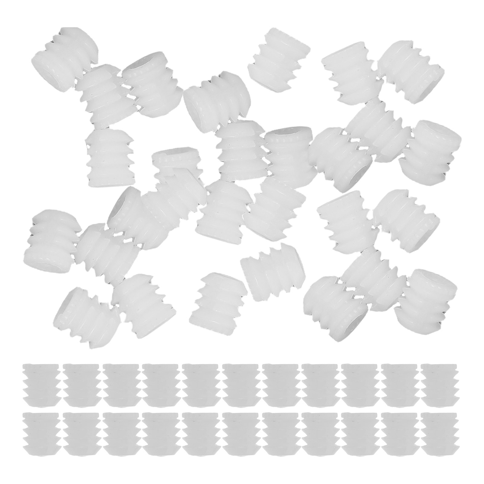 100Pcs Konektor Furnitur Nilon - Furniture Hardware Threaded Inserts ulasan dan harga
