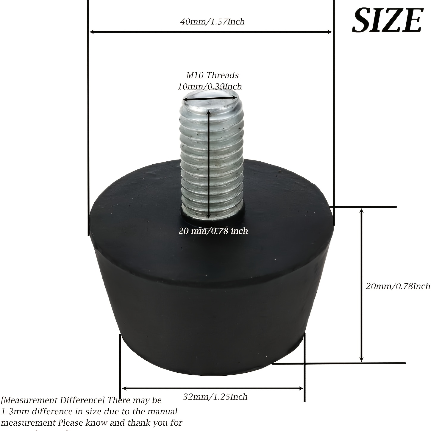 4 Buah Bantalan Kaki Karet Yan - Furniture Hardware Feet ulasan dan harga