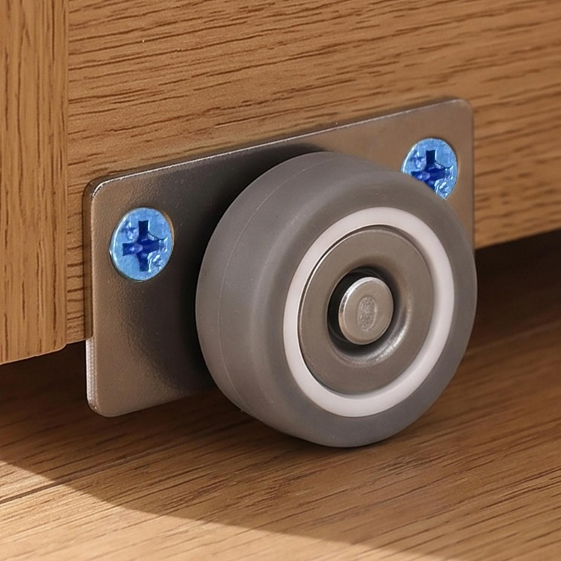 1-8set Roda Samping Senyap DIY - Furniture Hardware Lowes ulasan dan harga