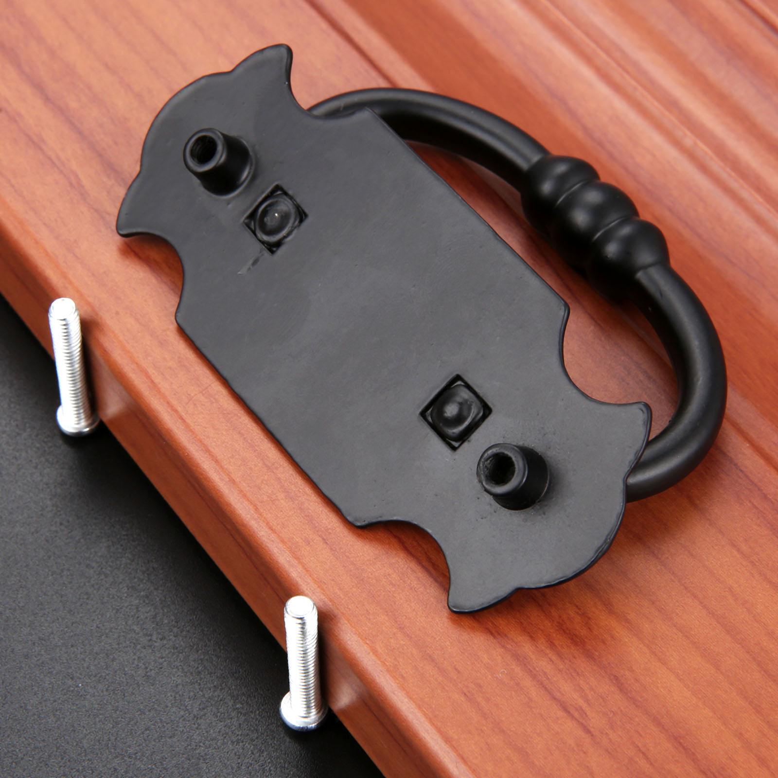 1 Buah 88*56Mm Pegangan Hitam  - Restoration Hardware Furniture Used ulasan dan harga